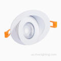 360 graders roterande Led-infälld Gimbal Downlight 3CCT